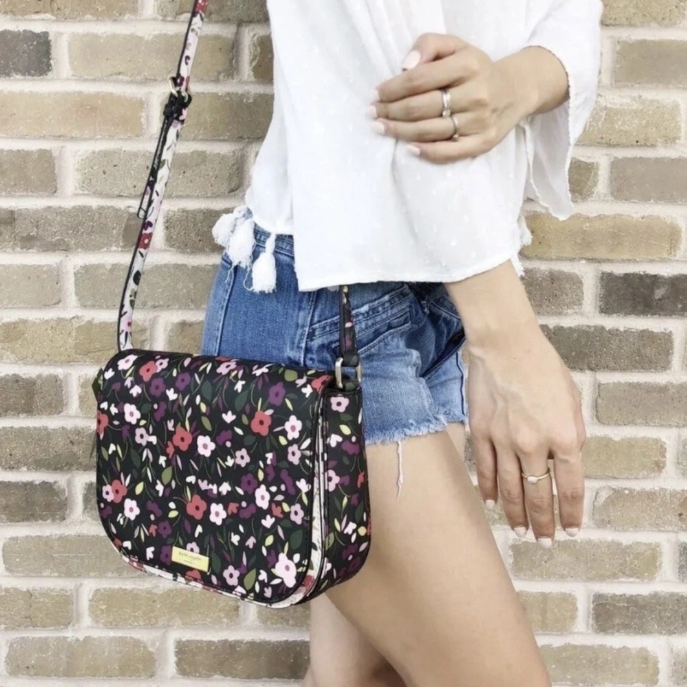Kate Spade Boho Laurel Way Carsen Floral Crossbody Bag 🌴 - Picture 5 of 7